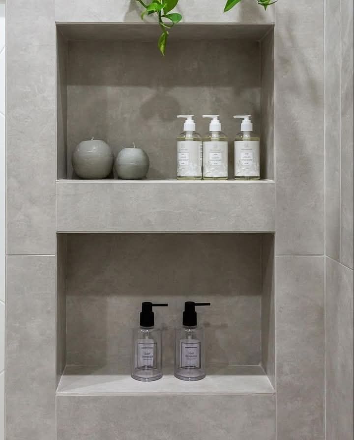 Открытая полка — керамогранит